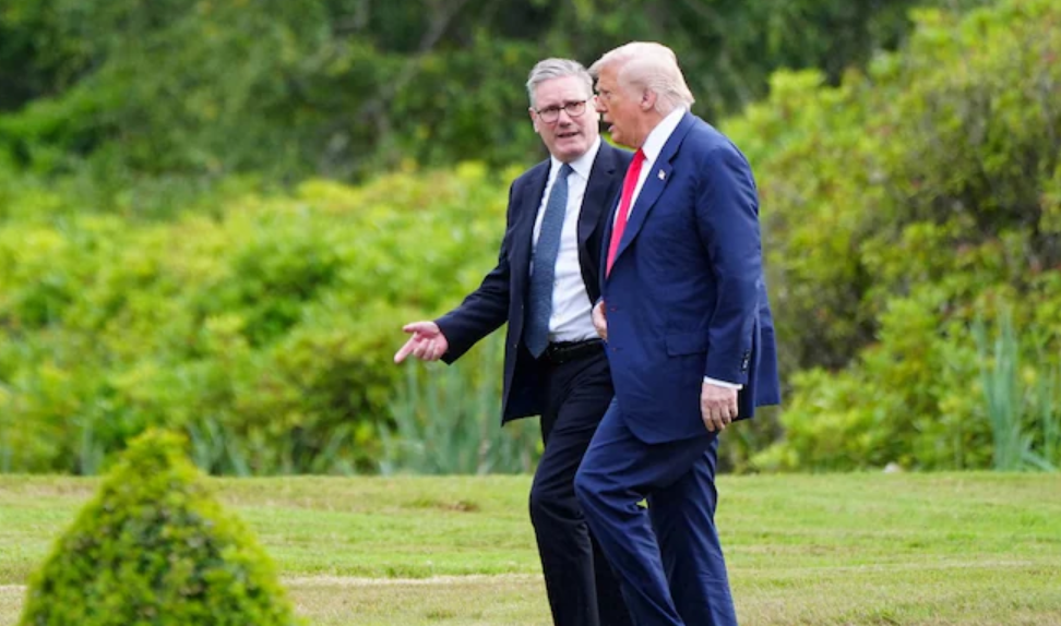 donald trump and starmer
