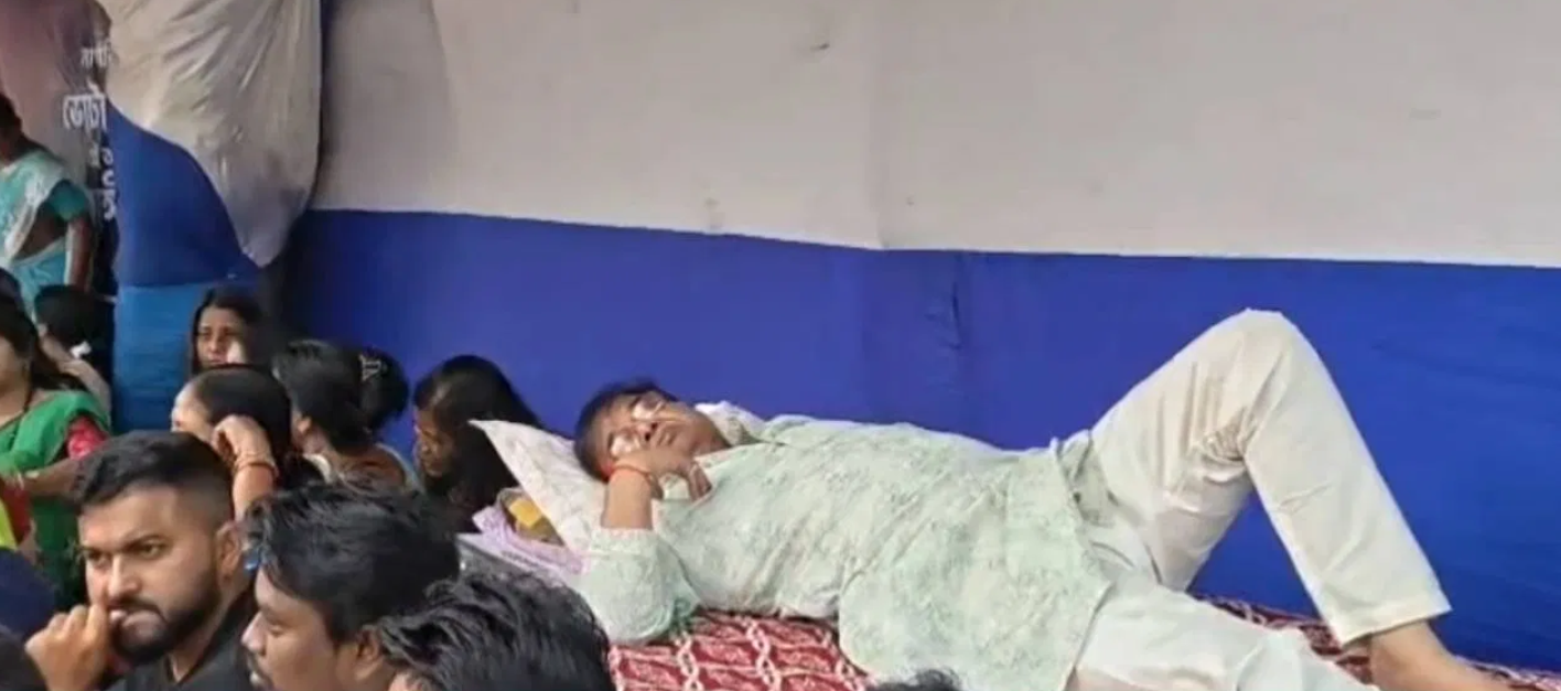 hungery strike udayan Guha