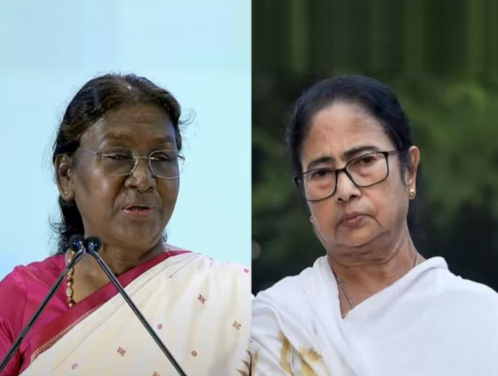 mamata banerjee and draupadi murmu