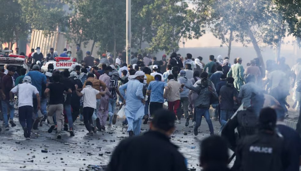 pakistan protest