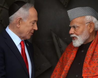 pm modi and israel pm