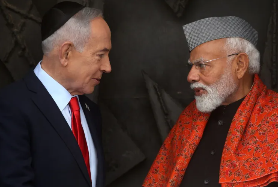 pm modi and israel pm
