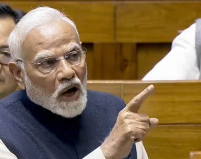 pm modi in parliament