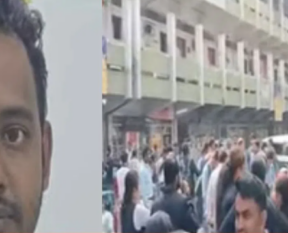 sourav areested threat