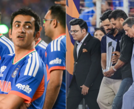 Gautam Gambhir, MS Dhoni, Social Media