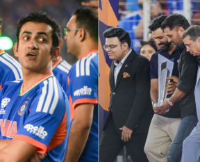 Gautam Gambhir, MS Dhoni, Social Media