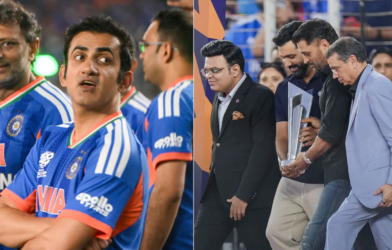 Gautam Gambhir, MS Dhoni, Social Media