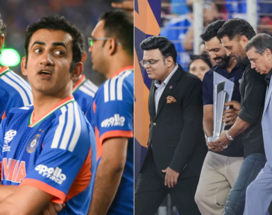 Gautam Gambhir, MS Dhoni, Social Media