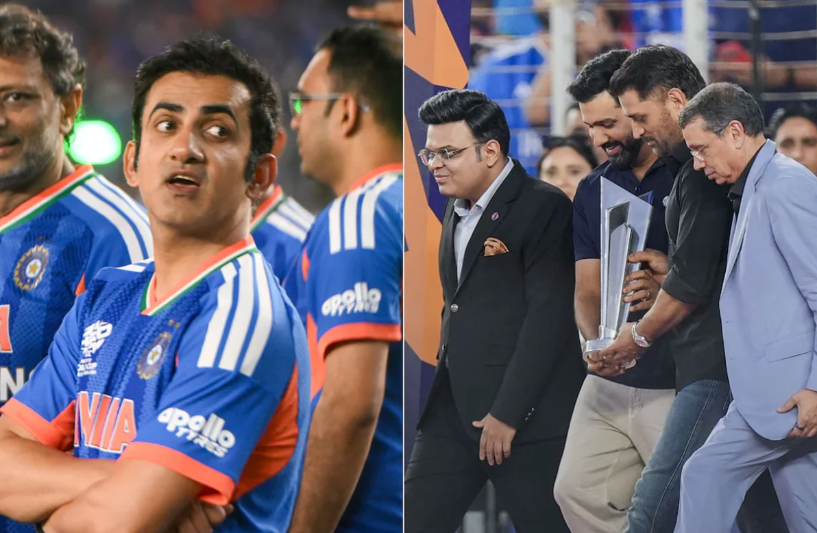 Gautam Gambhir, MS Dhoni, Social Media