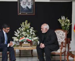 vikram misri and iran