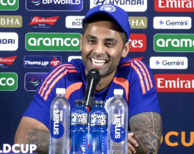 yadav press conference