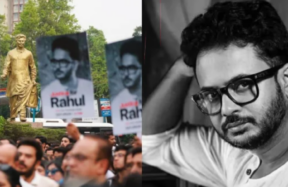 Rahul banerjee death protest