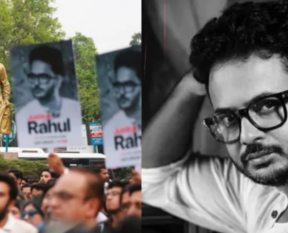 Rahul banerjee death protest