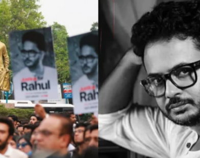 Rahul banerjee death protest