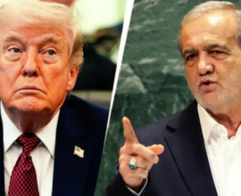 donald Trump and iran preasident