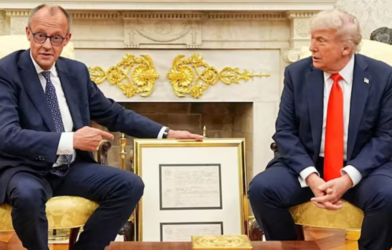 germany chancellor and trump