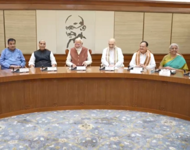 pm modi cabinet meeting