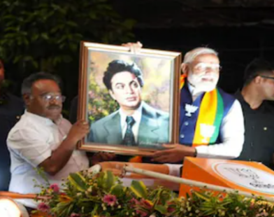 pm modi rod show kolkata