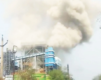 power plant explasion