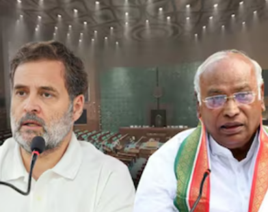 rahul gandhi and kharge