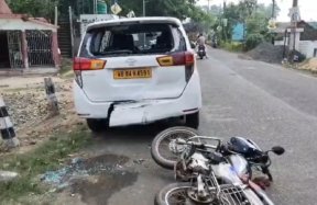 soma thakur road accident