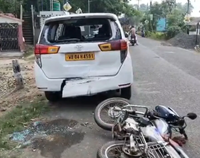 soma thakur road accident