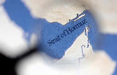 strait of hormuz map