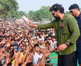 dev with fans