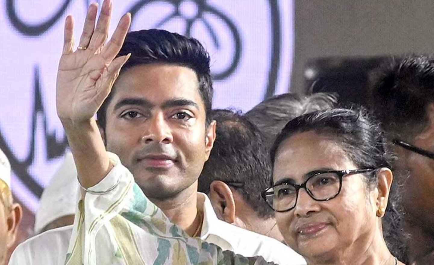 mamata banerjee and abhishek banerjee after loss
