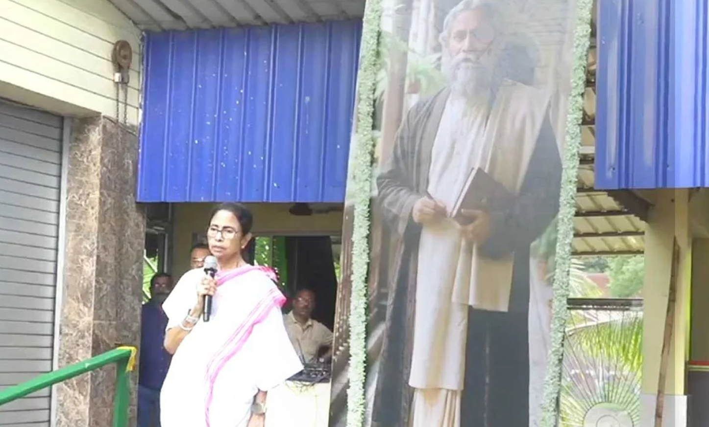 mamata banerjee rabidra jayanti