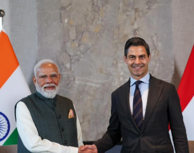pm modi and netherlands pm