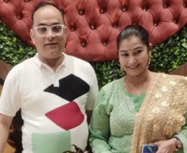 aparupa podda and her husband
