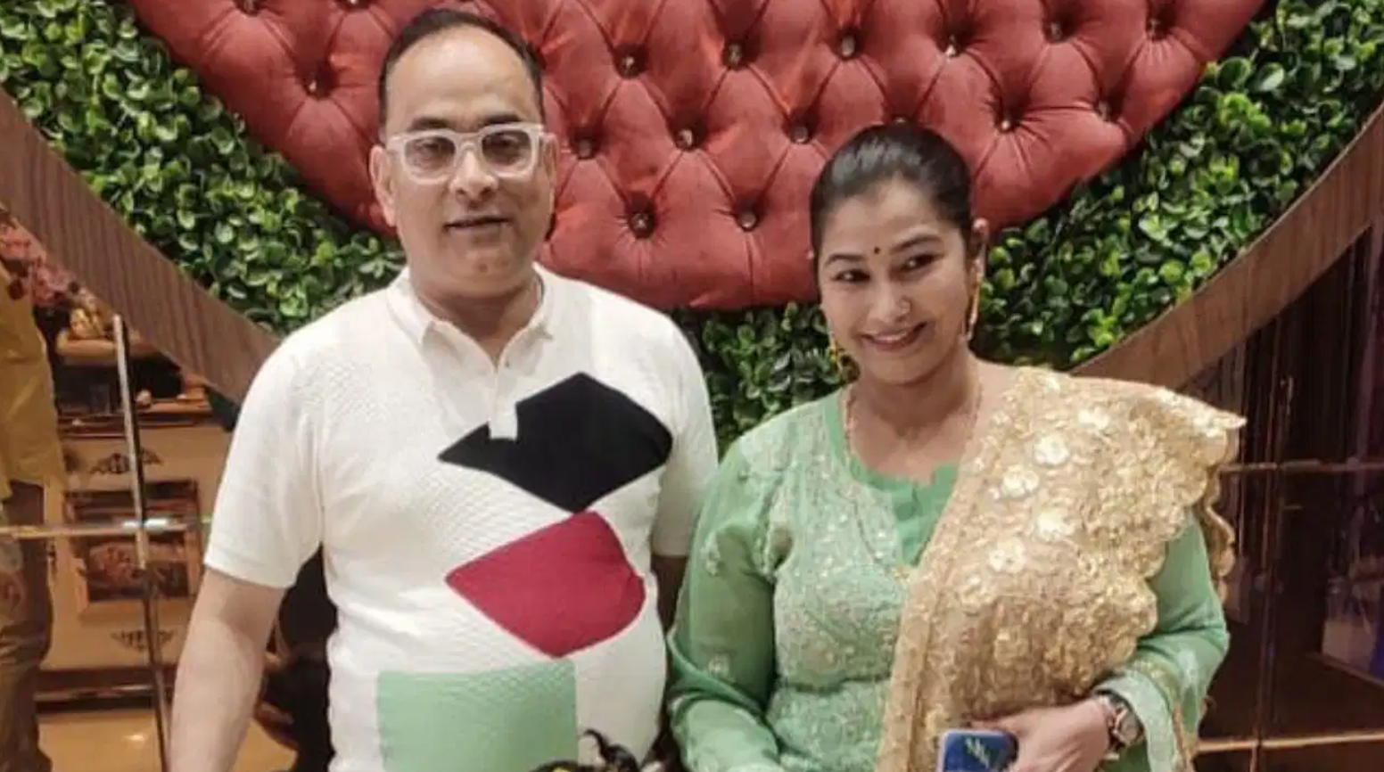 aparupa podda and her husband