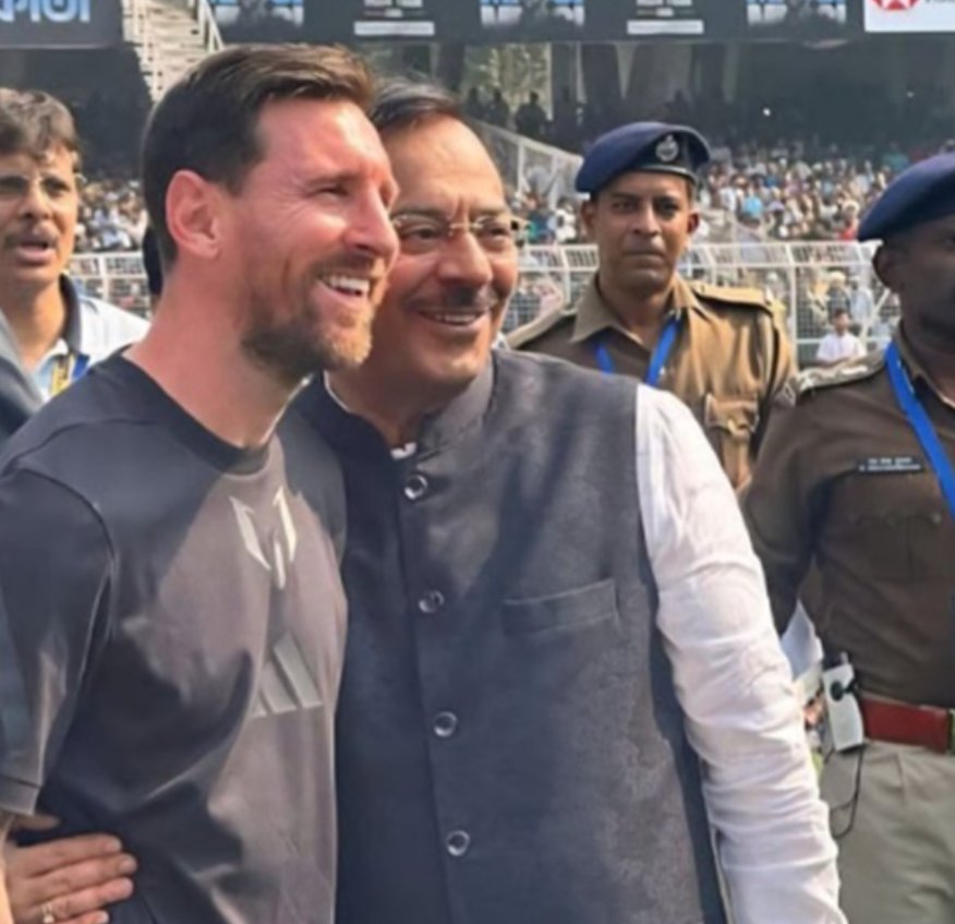 arup biswas and messi