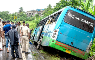 bus acciden digha