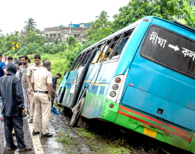 bus acciden digha