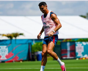 ronaldo practice