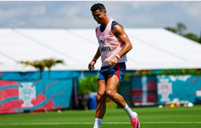 ronaldo practice