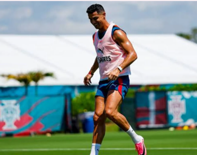 ronaldo practice