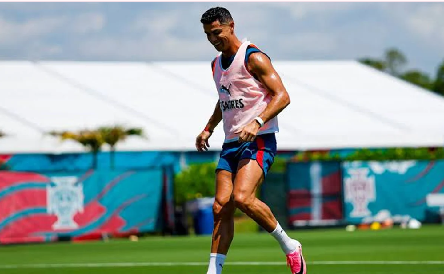 ronaldo practice