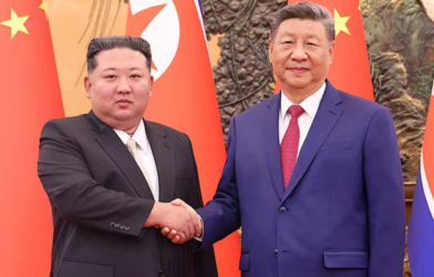 xi jinping and kim jong un