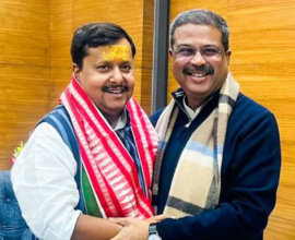 dharmendra pradhan and jp Nadda