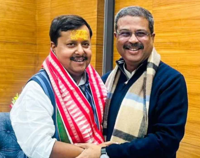 dharmendra pradhan and jp Nadda