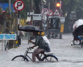heavy rain in kolkata