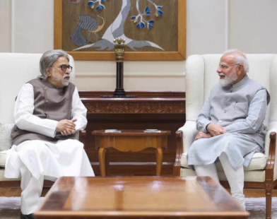 pm modi and sudip banerjee