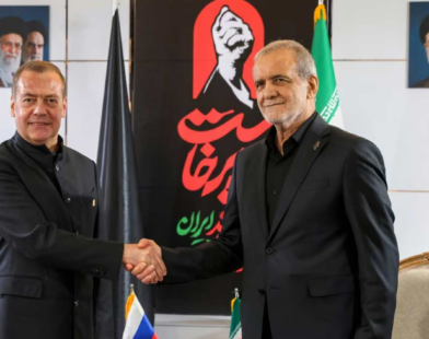 russian leader and iran